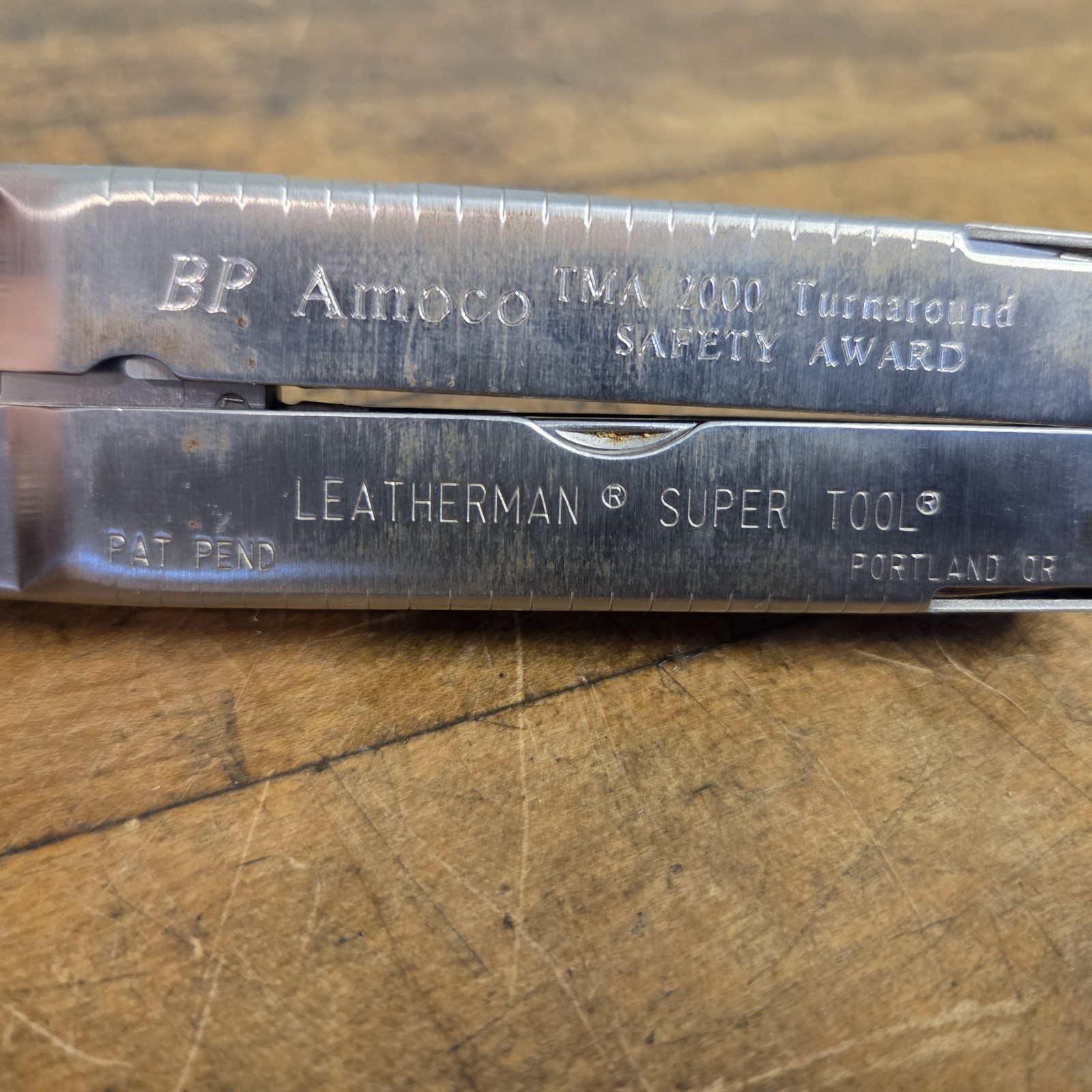 Leatherman Super Tool Multi-Tool With Nylon Sheath BP AMOCO