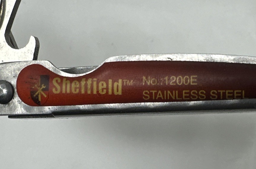 Sheffield Stainless Steel Multi Tool 1200E Never Used Solid