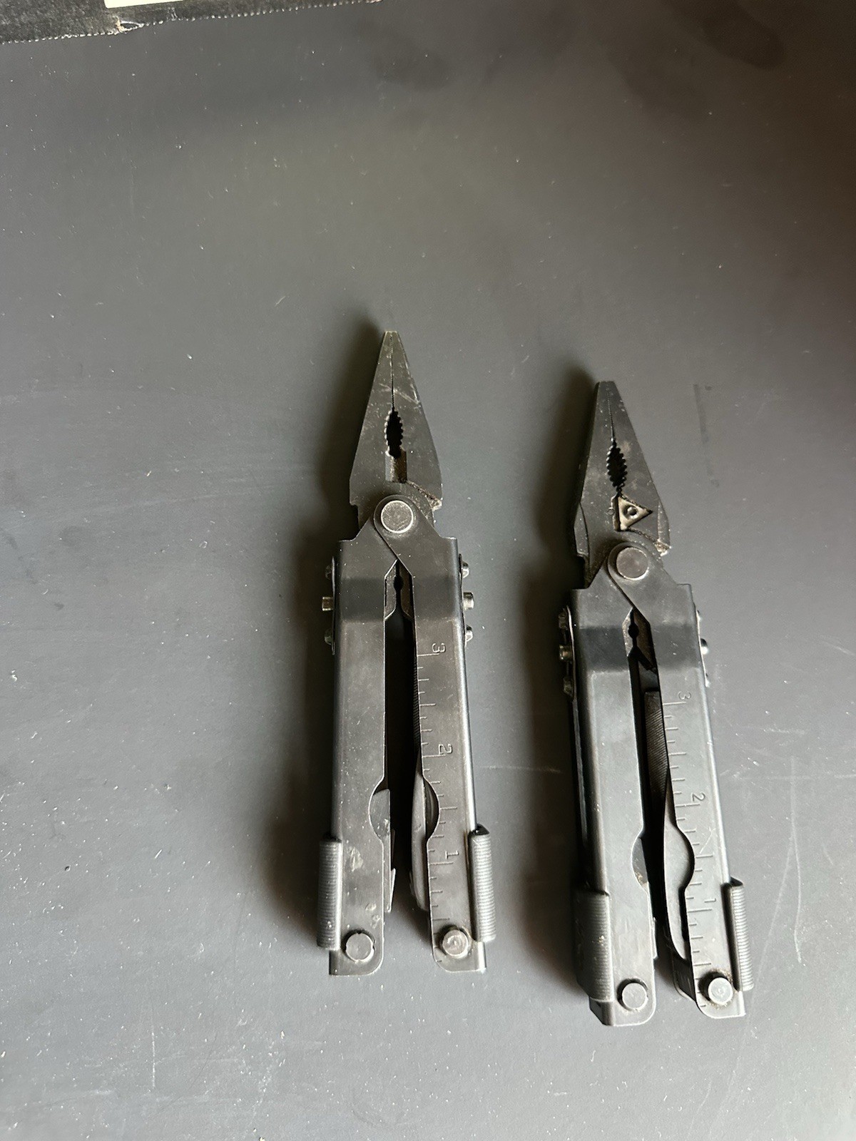 Lot of 2 Gerber Multi-Plier Multi Tools Black Folding Pliers USA