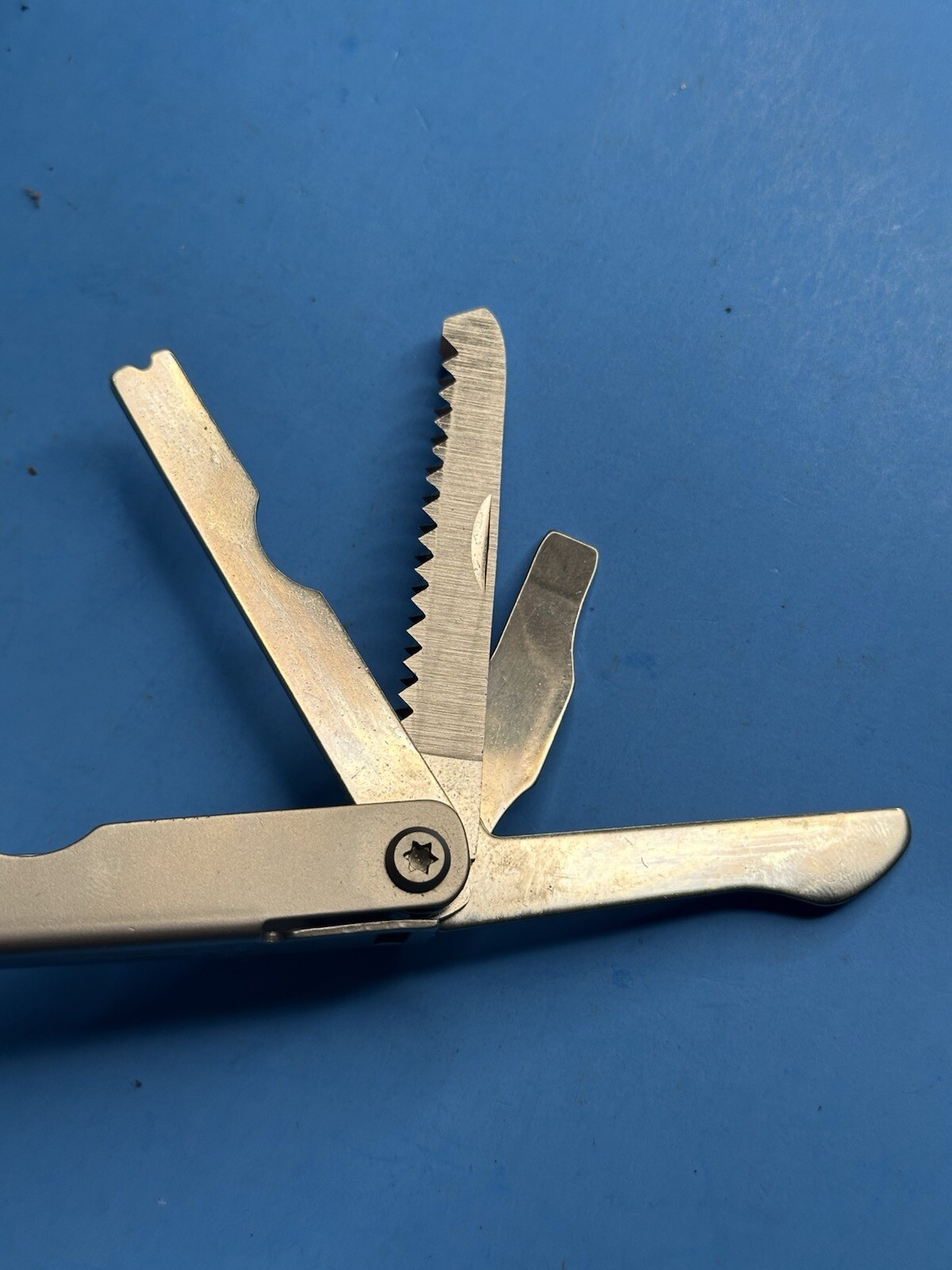 Vintage Schrade Tough Multi Tool Pliers and Other Tools with Sheath USA #468