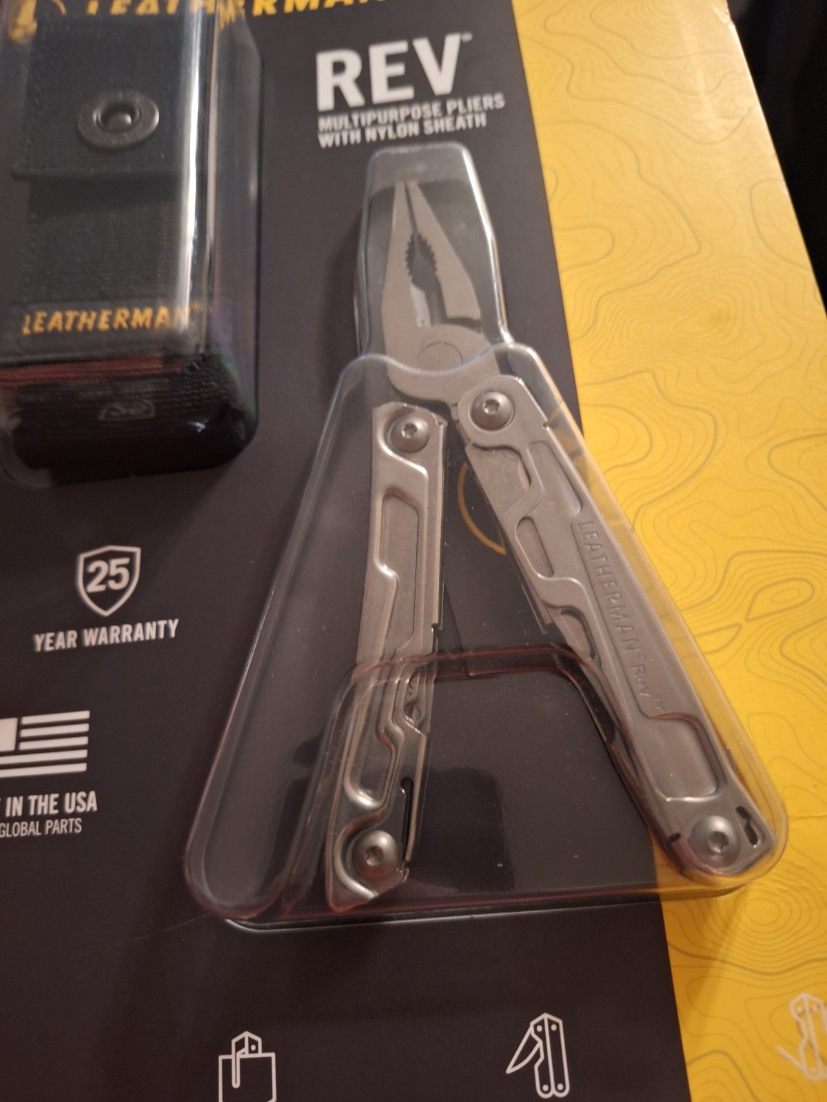 Leatherman Rev Multi-Purpose 14 Tools with Nylon Sheath