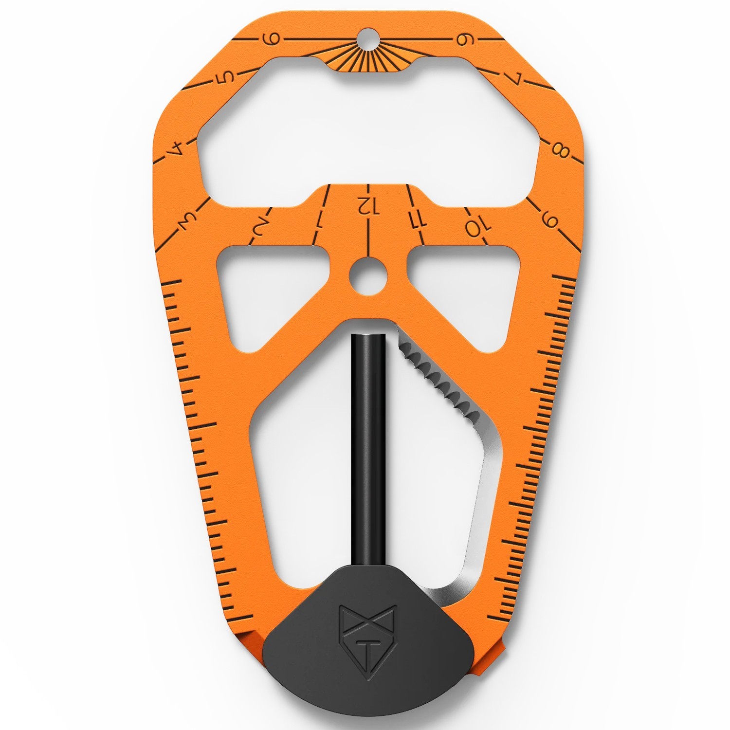 Tactica M.020 Camping Tool Card w/ Ferro Rod Firestarter Outdoor EDC Multi-tool