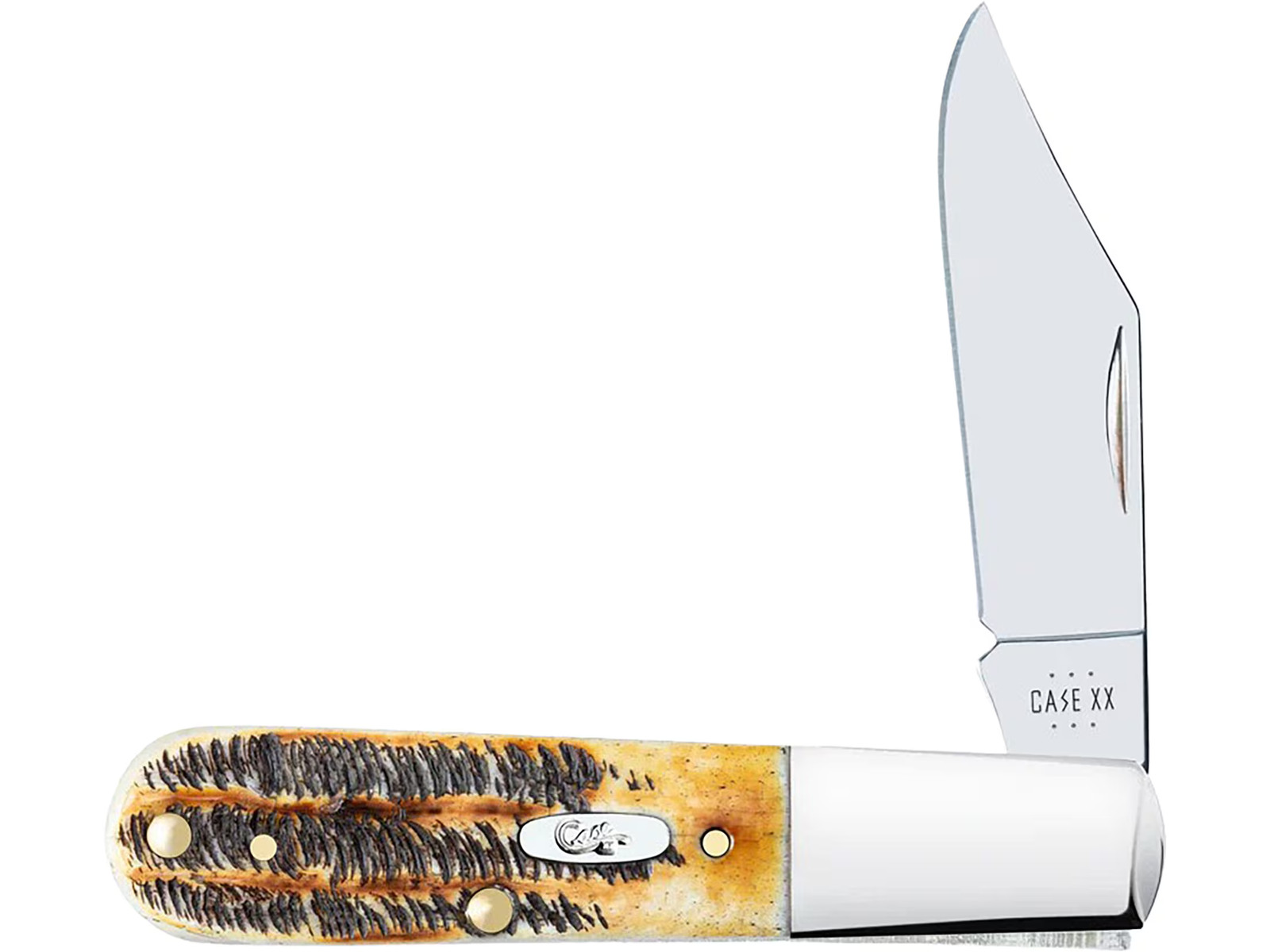 Case Barlow Pocket Knife 2.8″ Clip Point Tru-Sharp Mirror Polished Blade 6.5