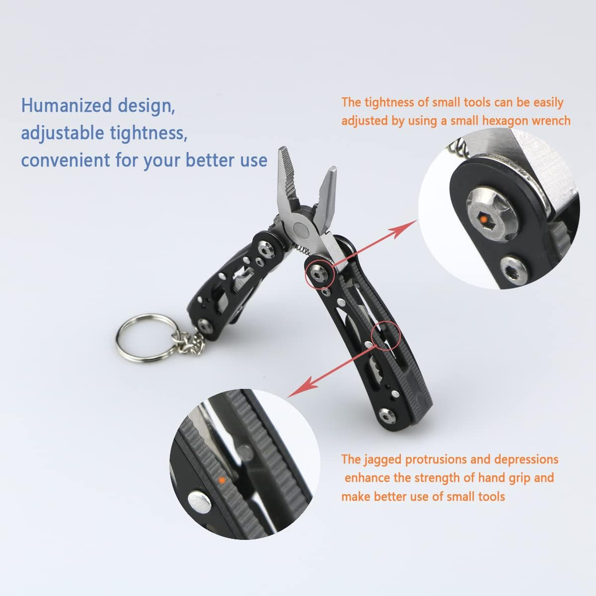 Small Multitool Pliers,Outdoor Pocket Multitools Mini Pliers,Best Gifts for Mens