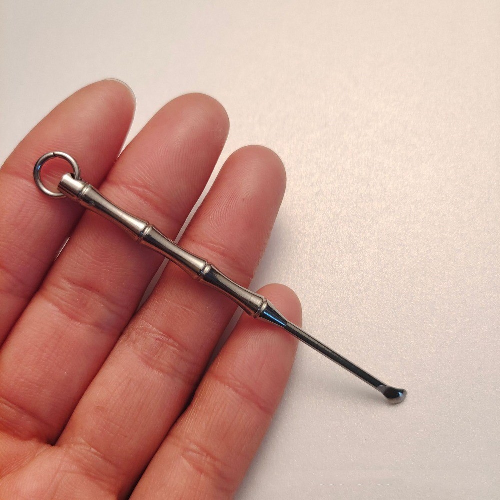 EDC Titanium Ear Pick Scoop Cleaner Mini Portable Earpick Accessory Outdoor