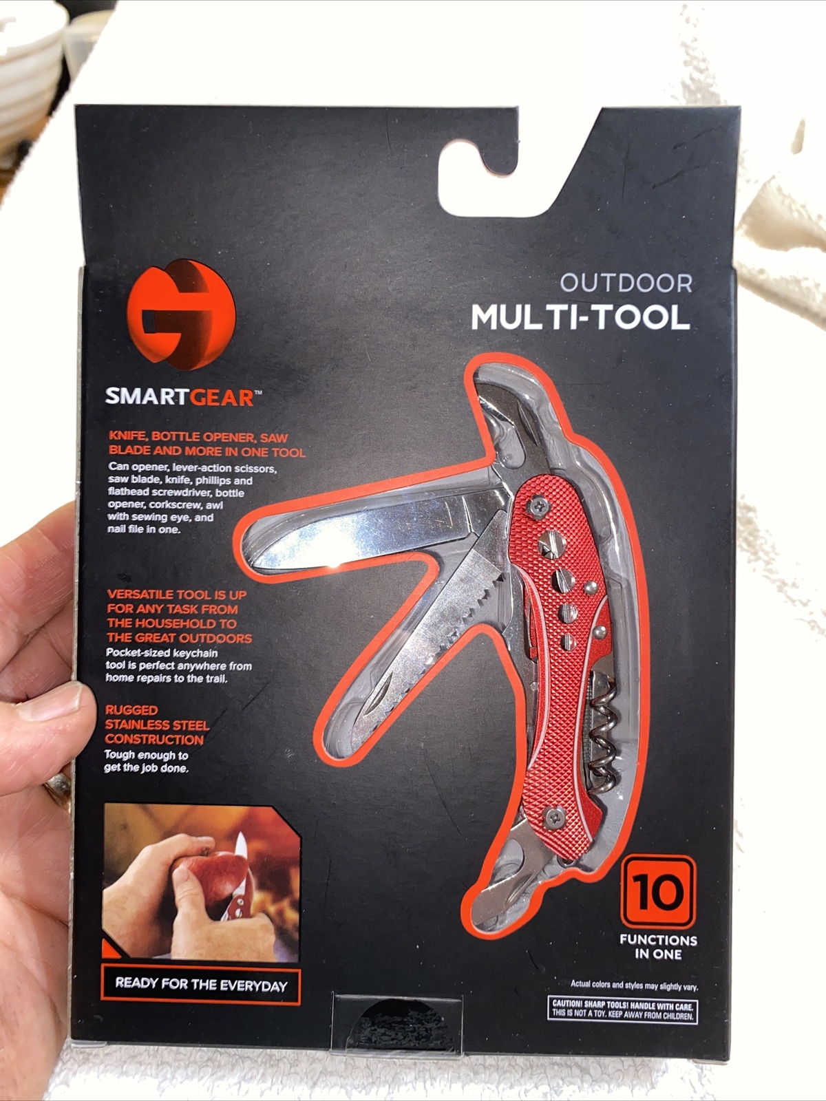 NEW SMARTGEAR Outdoor STAINLESS STEEL MULTI TOOL POCKET KNIFE & Saw & Tools