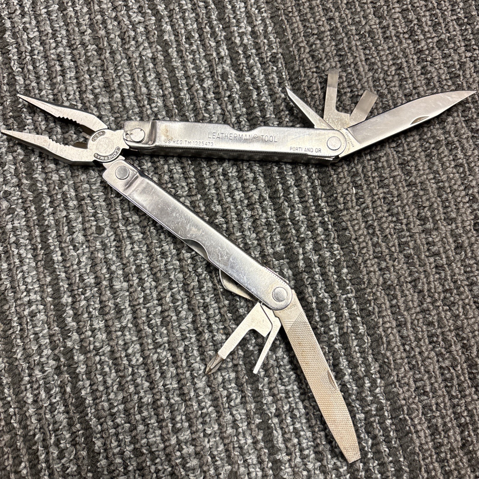 Vintage Original Leatherman Pocket Survival Tool PST, Pre Date Stamp
