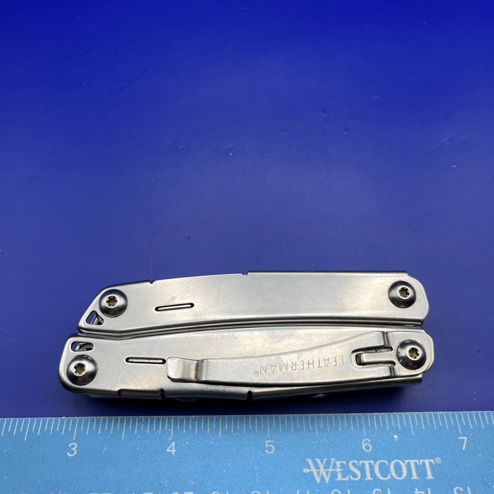 Leatherman Stainless Steel Wingman Multi Tool Scissors Knife Plier