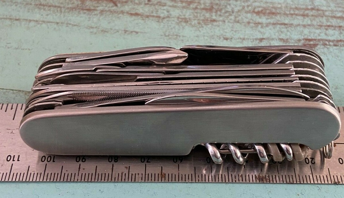 Multi-Function Pocket Knife with Belt Pouch
