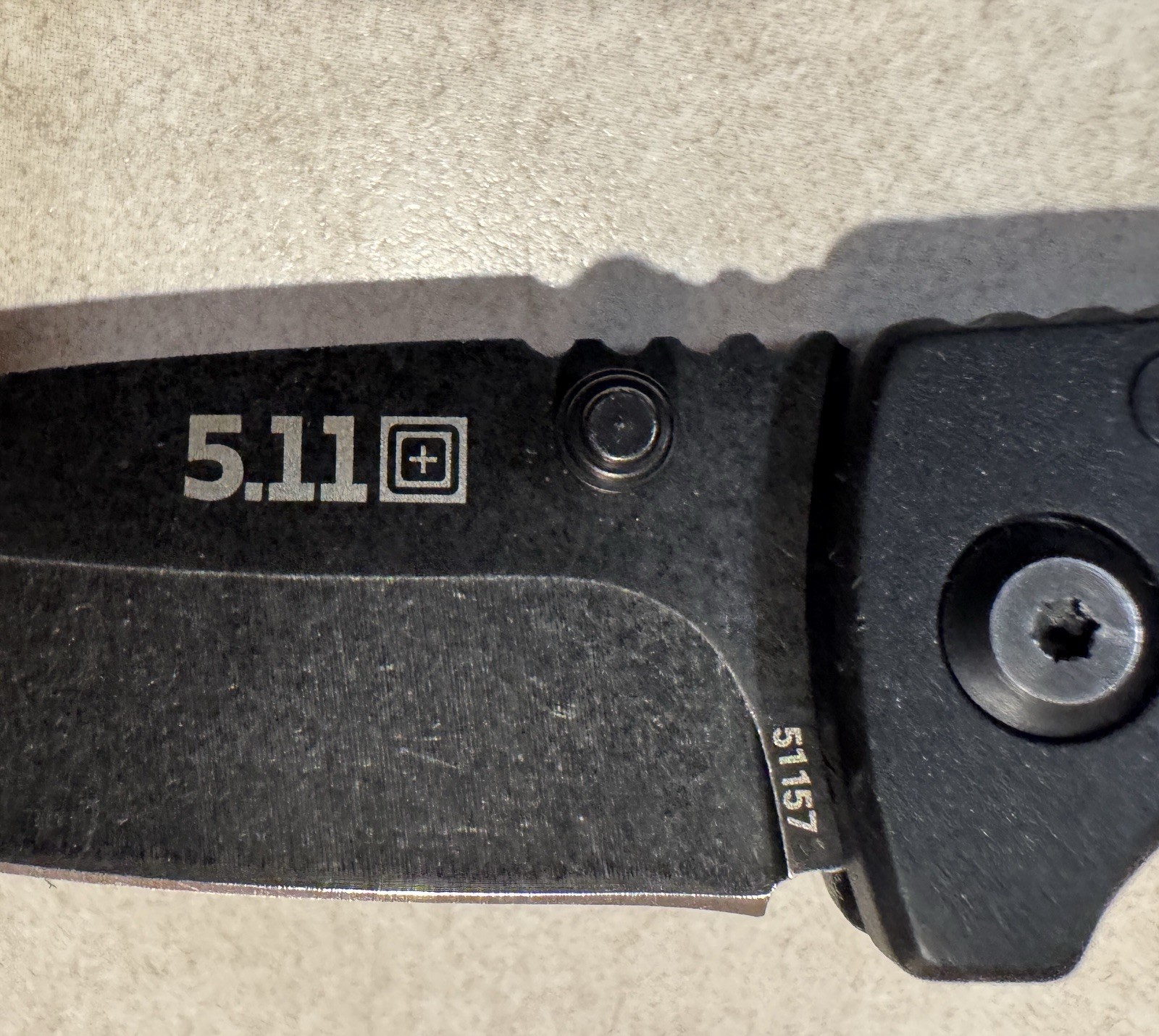 5.11 Tactical ICARUS DP MINI MANUAL FOLDER KNIFE All Black