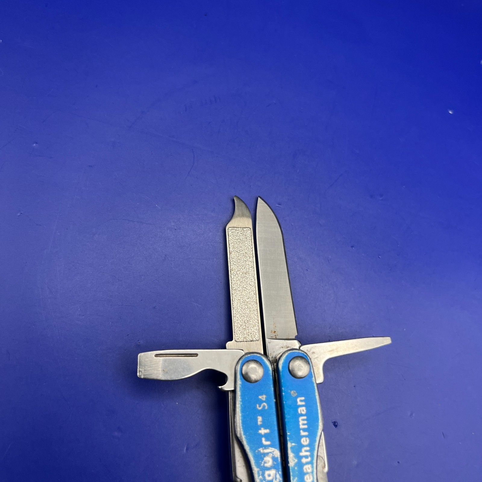 Leatherman Squirt S4 Blue Multi Tool Knife