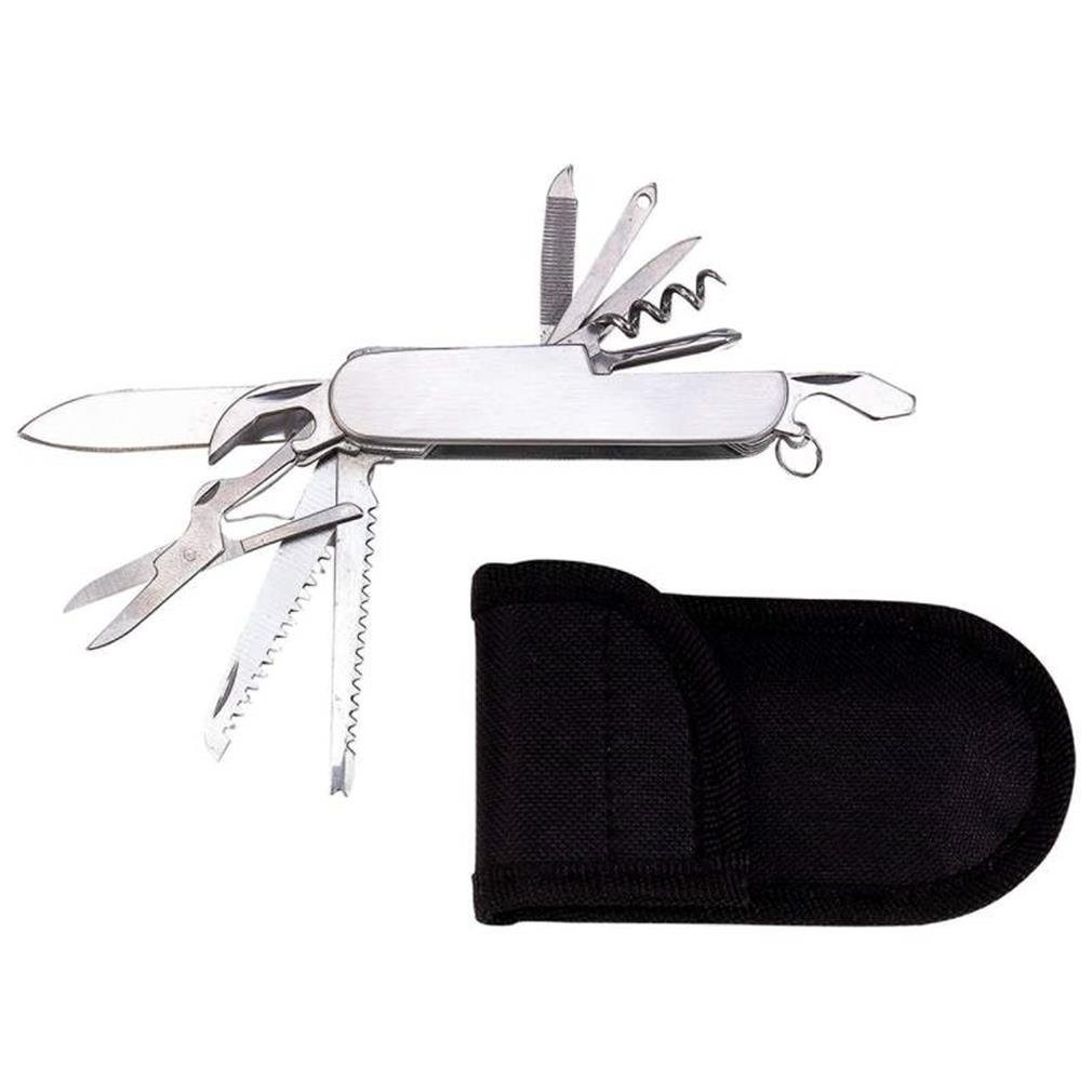 Silver Star 15 Function Stainless Steel Multi Tool Knife Durable Easy to Use