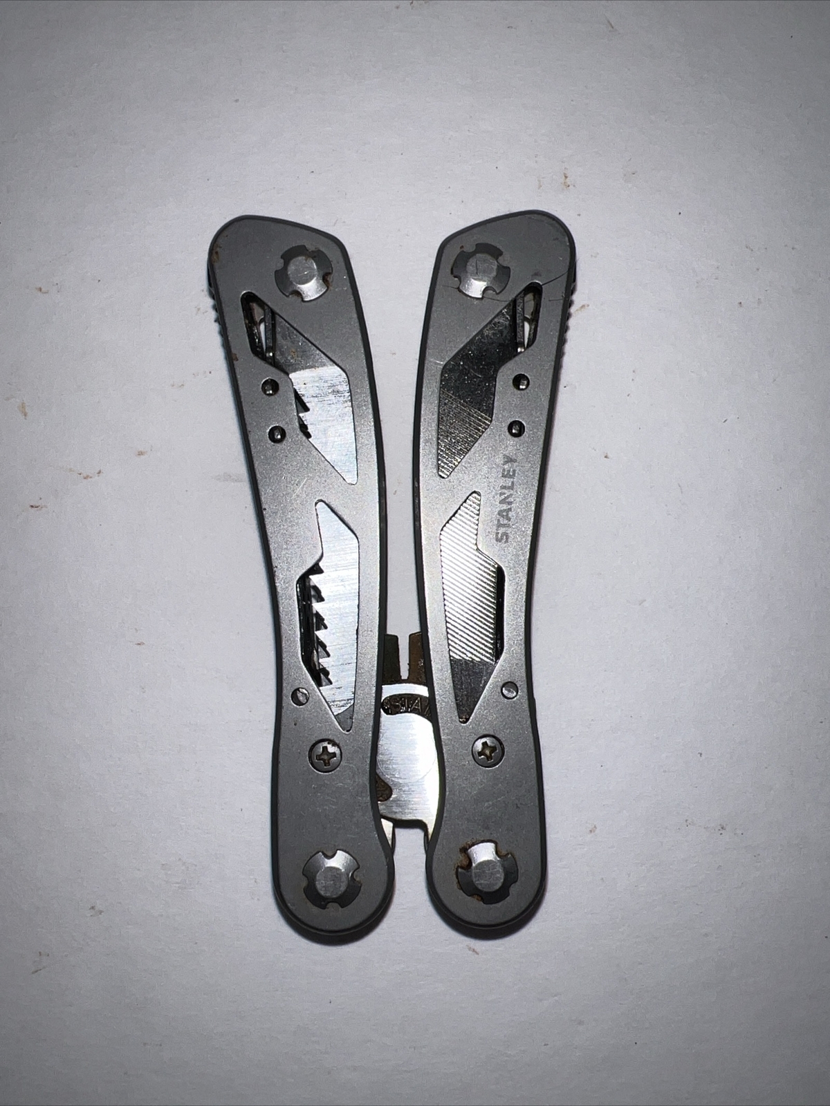 Stanley 2CR Multi Tool Pliers, 10 In 1, Knife, Saw, Openers, File & More W/Case