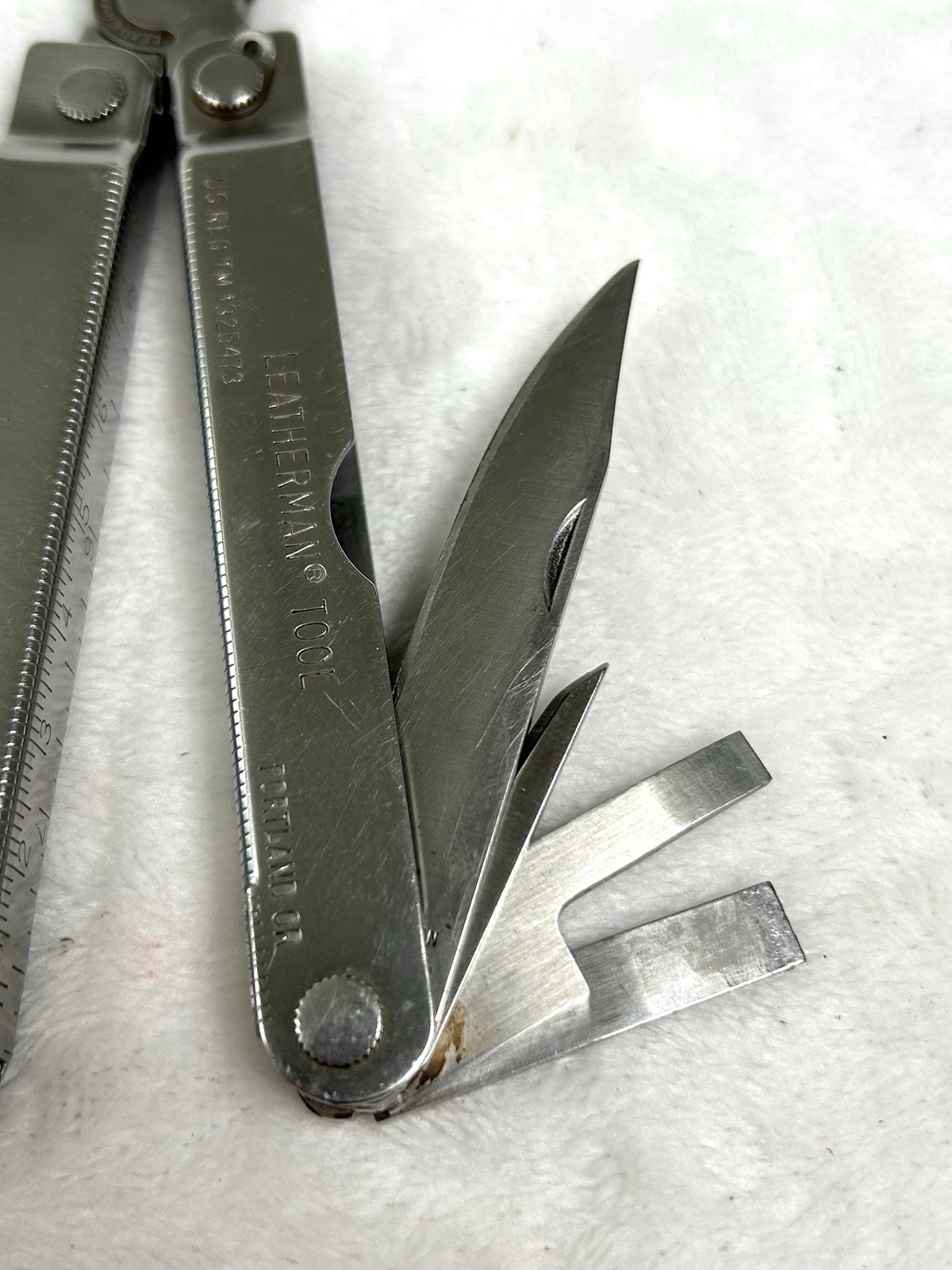 ORIGINAL VINTAGE Leatherman Tool Portland OR US Reg TM 1325473 Multi Tool USA
