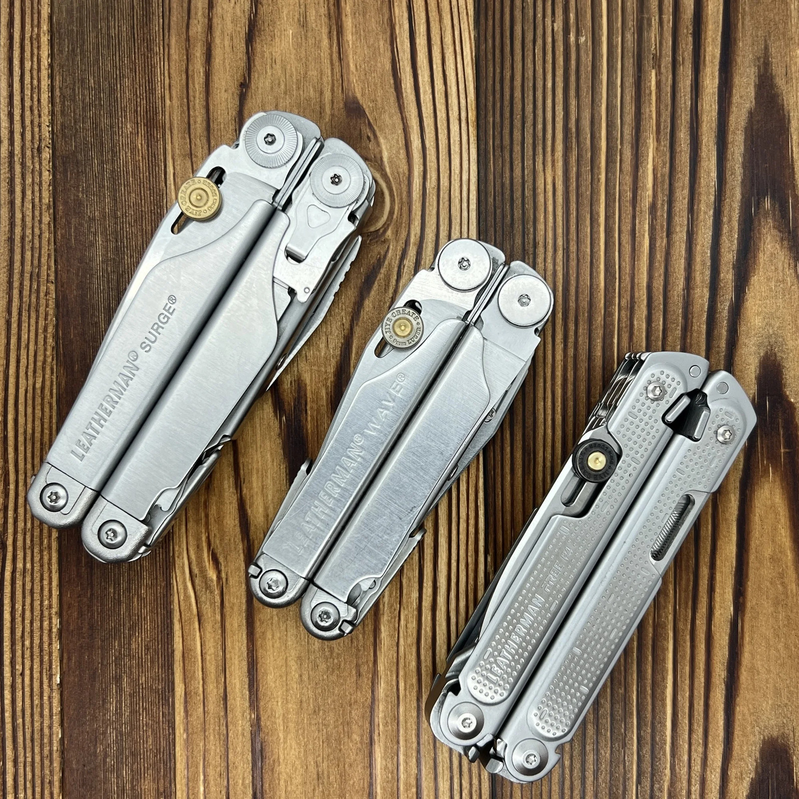 Brass Bullet Style Thumb Grip For Leatherman Free P2 P4 T2 T4 Wave Surge DIY