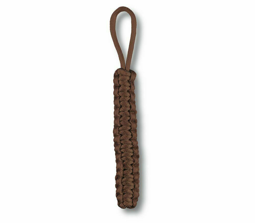 Swiss Army Paracord Pendant Knife Lanyard, Brown, Victorinox, New In Package