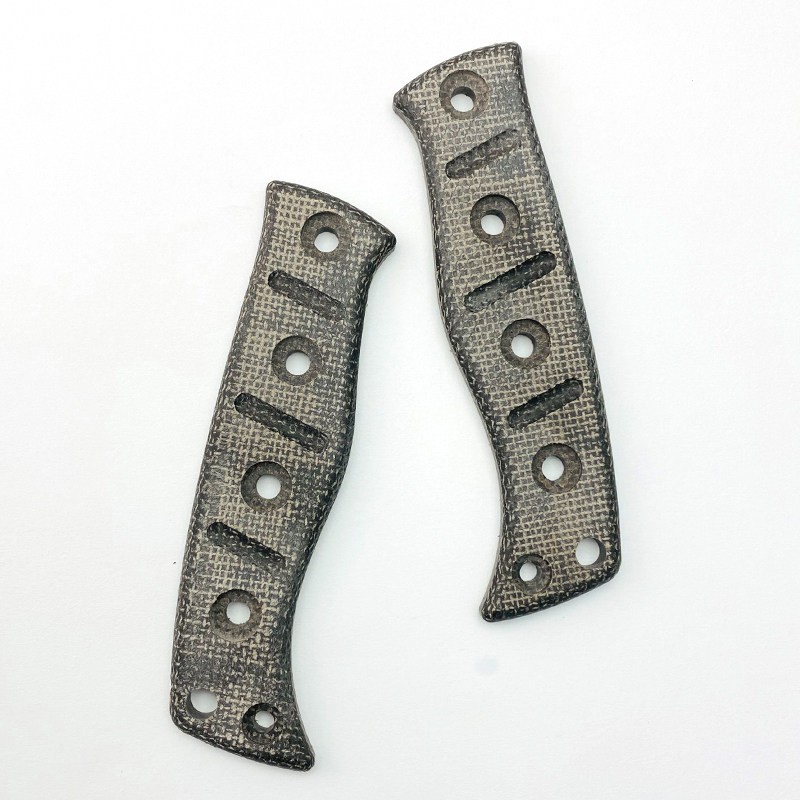 Micarta Handle Scales for Benchmade Fixed Adamas 375 Knife Custom DIY Grip