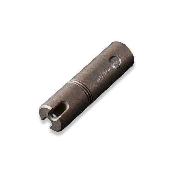 Civivi Key Bit Container Bronze One Piece 6AL4V Titanium Construction C200482