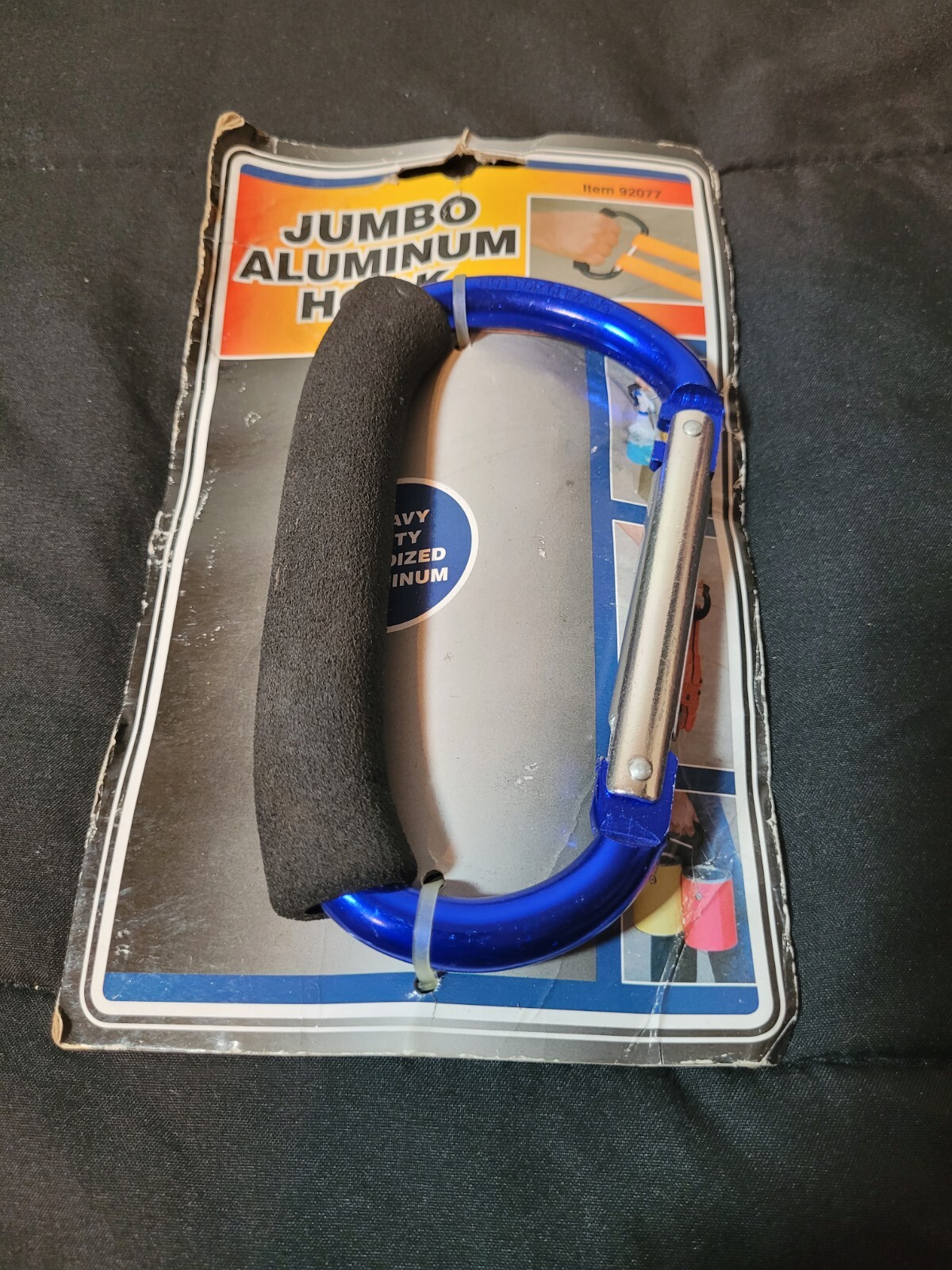 ” NOC ” Heavy Duty Anodized Aluminum Jumbo Multi Use Hook “