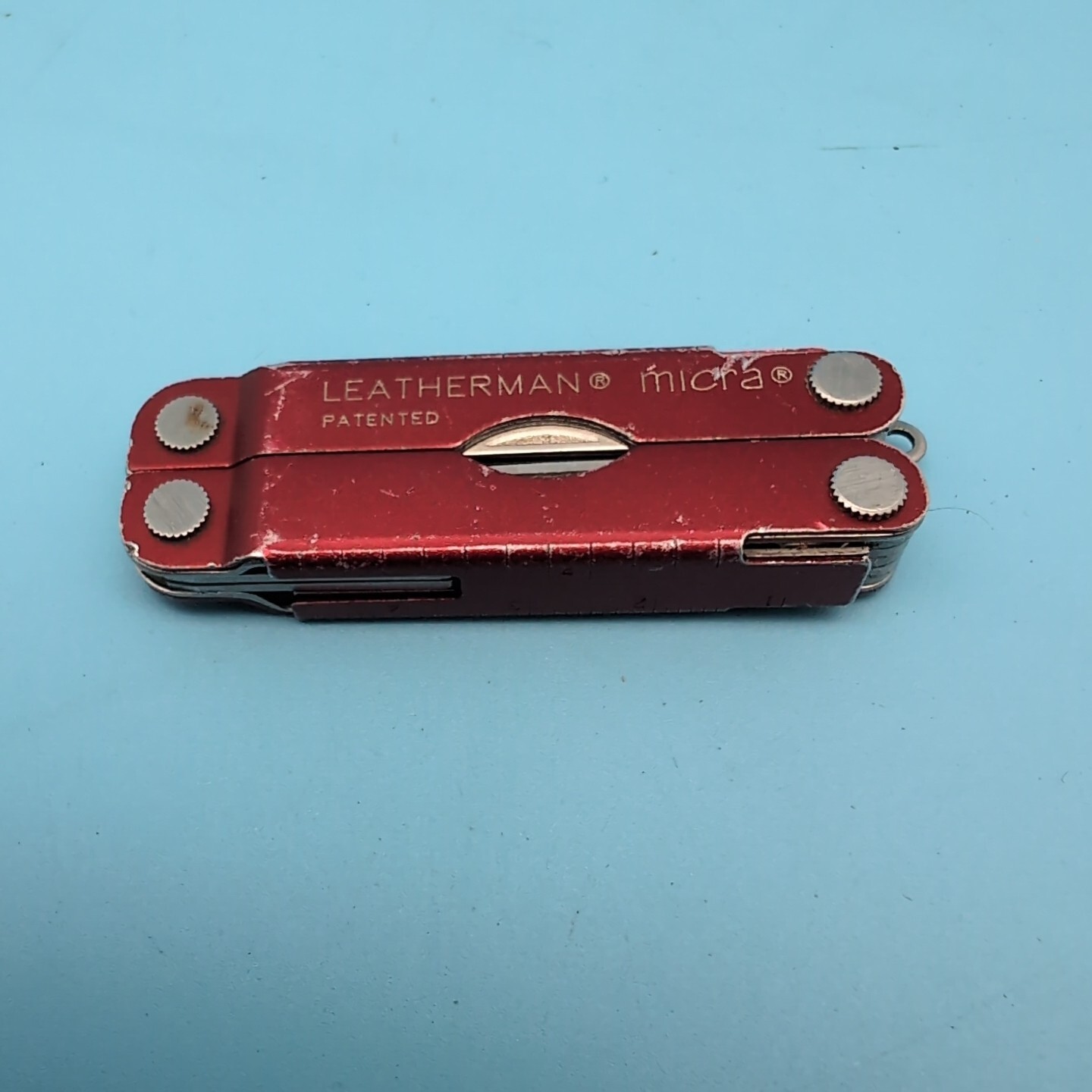 Leatherman MICRA Multi-Tool RED Scissors Knives Tweezers MORE Q69