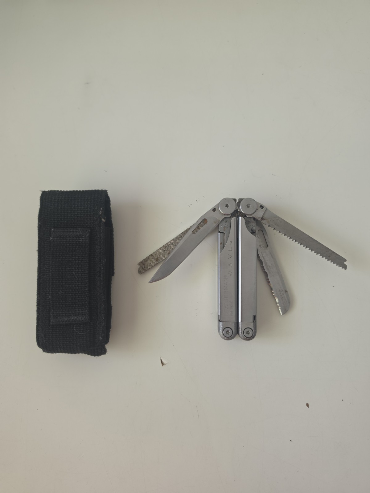 Vintage Leatherman Wave With Sheath