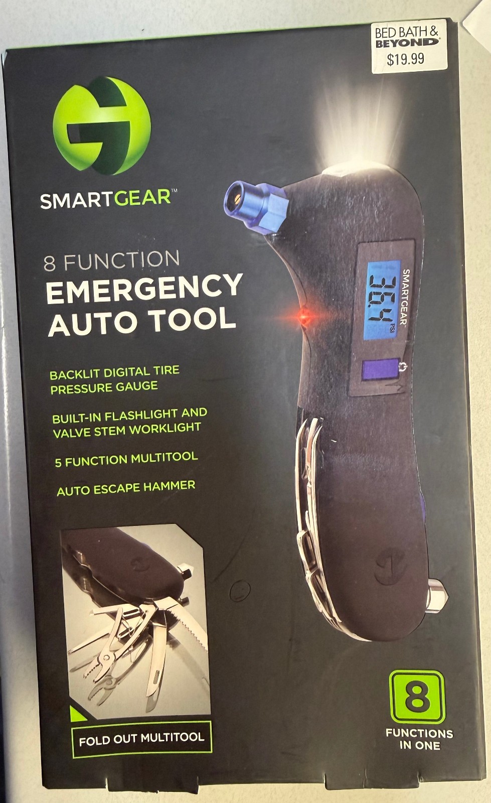 SMARTGEAR 8 Function Emergency Auto Tool