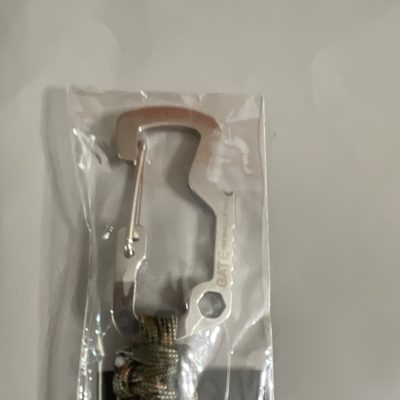 Loot Crate GATE Multi-Tool Carabiner Knife Bottle Opener Hex Tool Lanyard