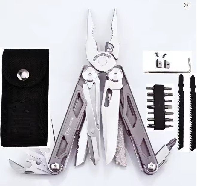 Daicamping DL30 Multitool Pliers Folding Knife Scissors EDC Tool