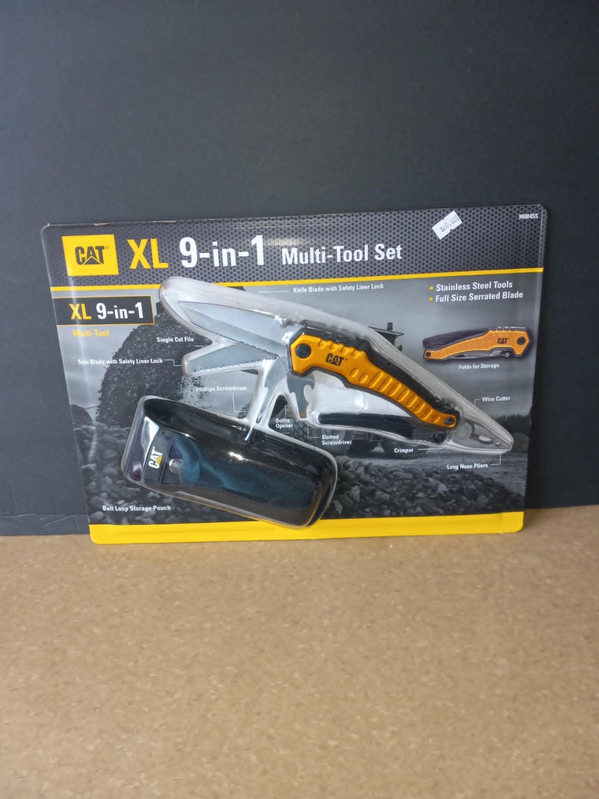 CAT Multi Function Tool 9-in-1, X-Large with Pouch