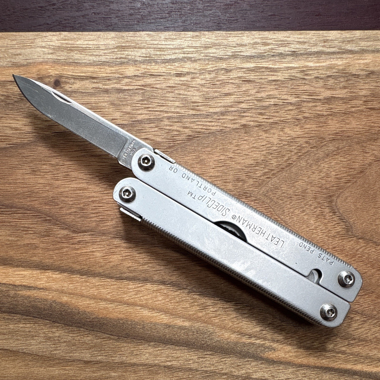 Vintage Leatherman Sideclip Multi-Tool-broken pocket clip February 98 date