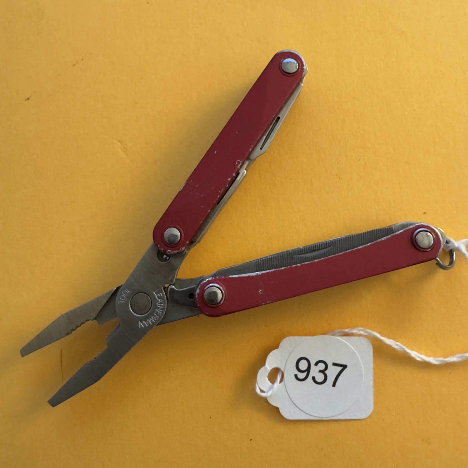 Leatherman Squirt PS4 Pliers Scissors Multi-Tool Pocket Knife Red EDC #937