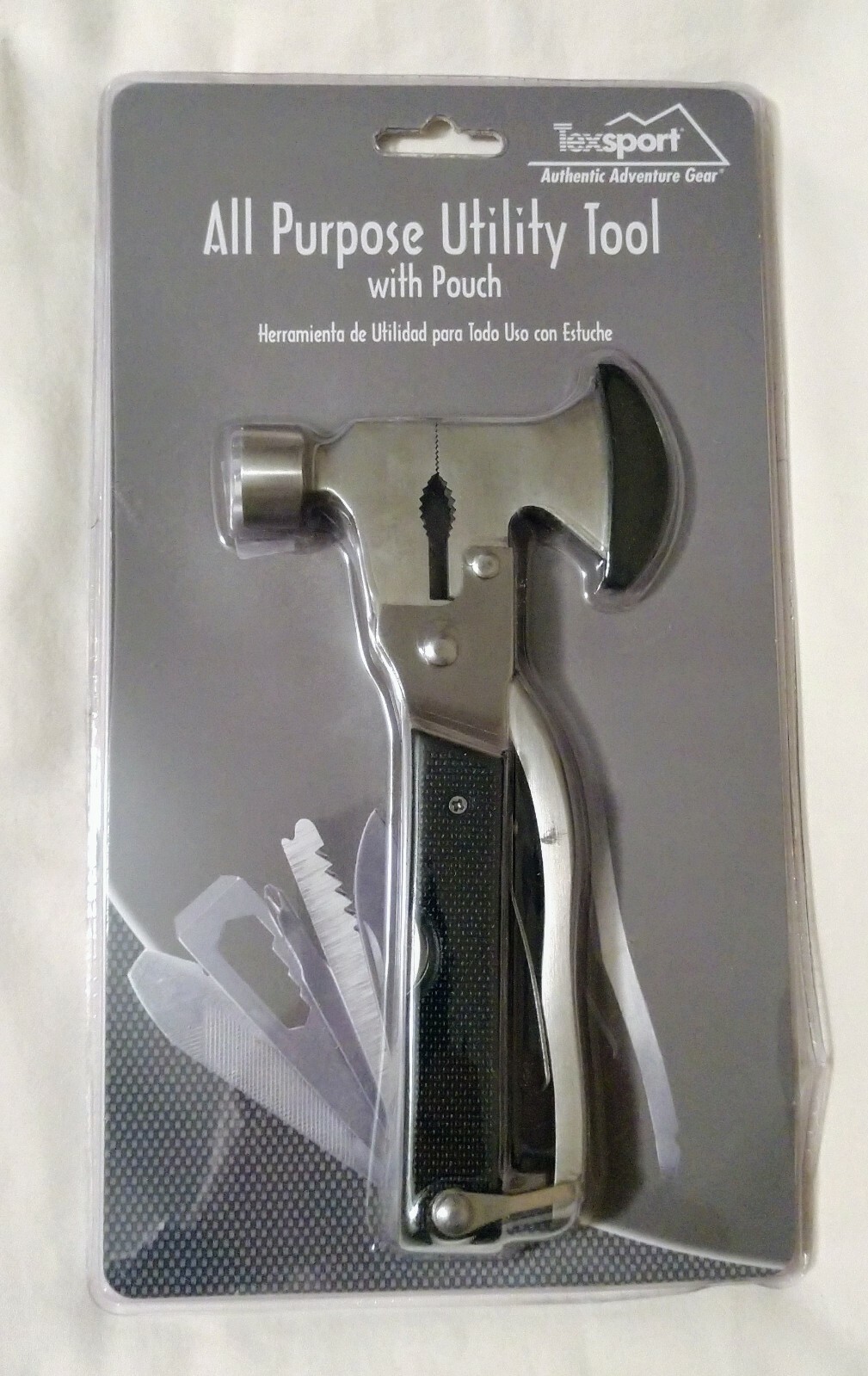 Texsport – All Purpose Multi-Functional Utility Tool w/ Pouch