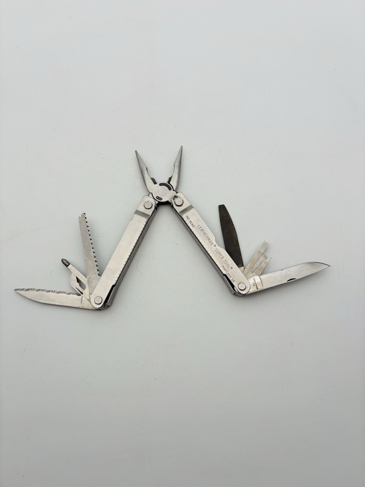 Leatherman Super Tool Original Multi-Tool, Pliers, Knife, Retired 08/97 USA