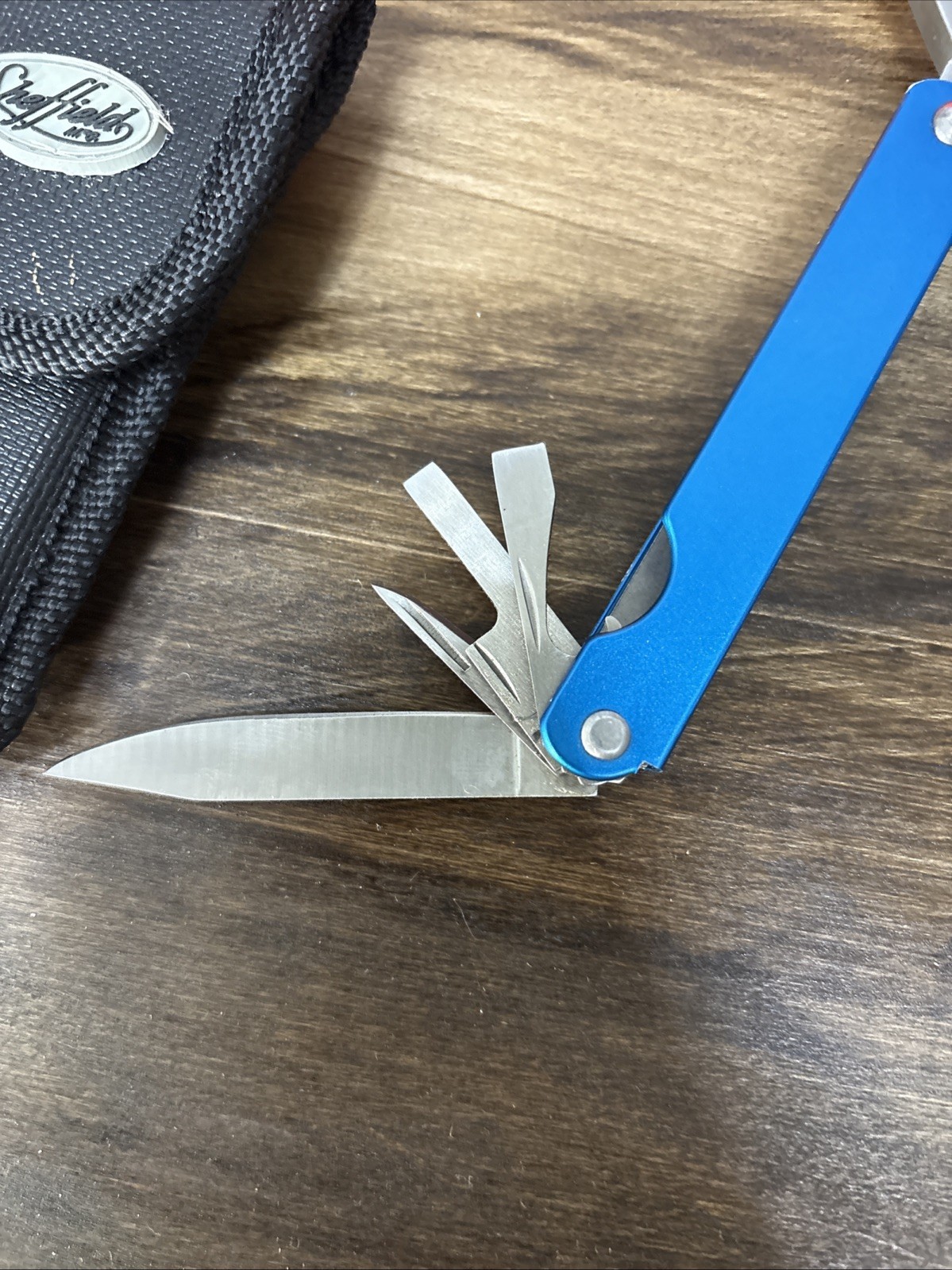 Sheffield Angler 17-in-1 Fishing Multi Tool 12302 Split Ring Long Needle Nose