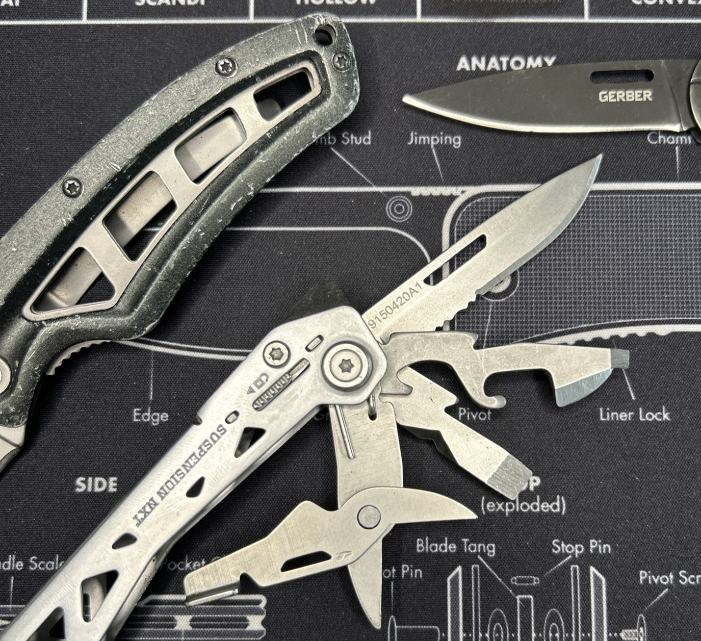 Gerber Suspension NXT / Cohort/ Shortcut/ STL 2.0 Knives & Multitools Lot Of 4