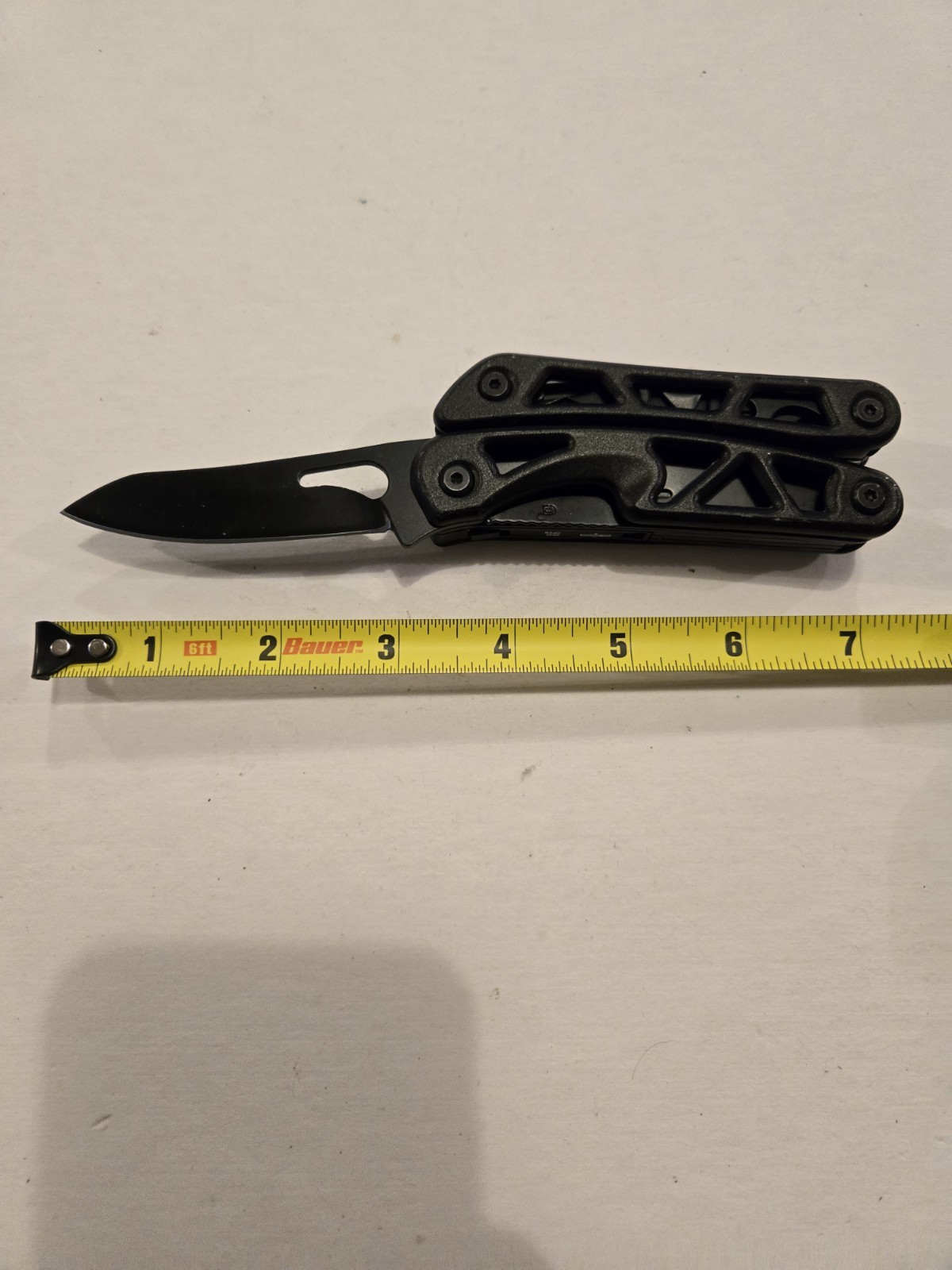 9-in-1 NECA Multi Tool With LED Light, Black