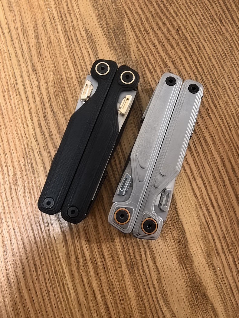 Custom CNC Quick Thumb Stud FOR LEATHERMAN WAVE ALPHA- One Hand Open