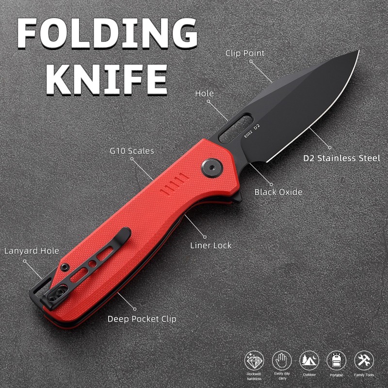 7.67″ SPRING OPEN ASSISTED TACTICAL FOLDING POCKET KNIFE EDC Blade Tactical Tool