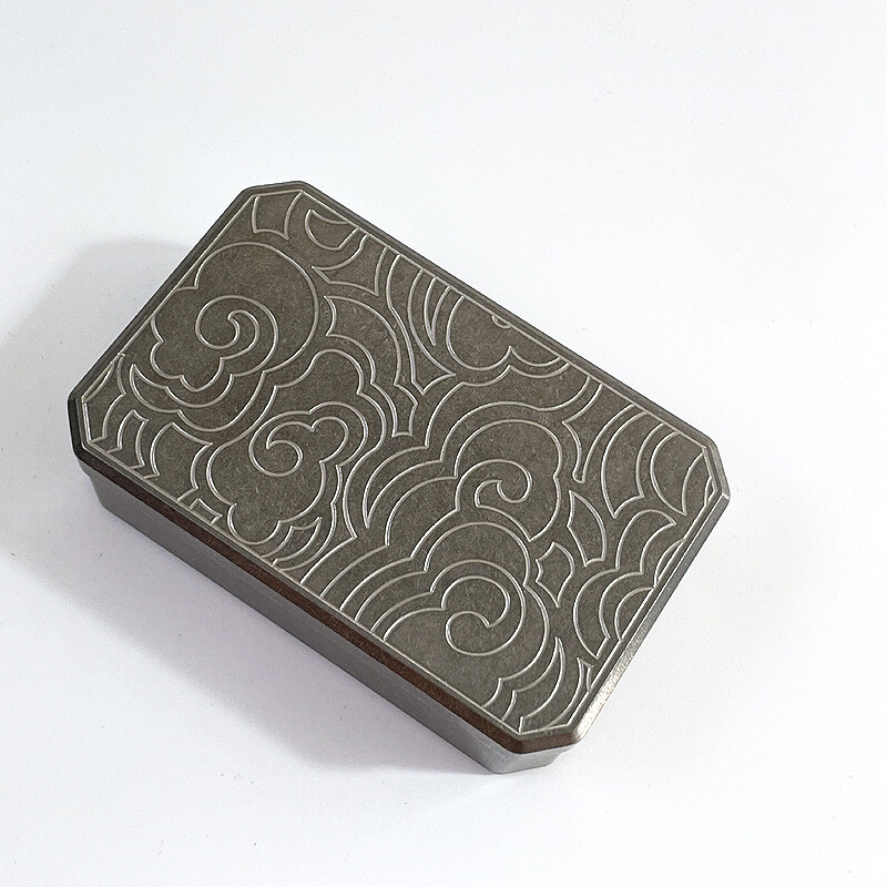 Titanium Alloy Storage Box Medicine Box Outdoor Travel Portable Sealed Box