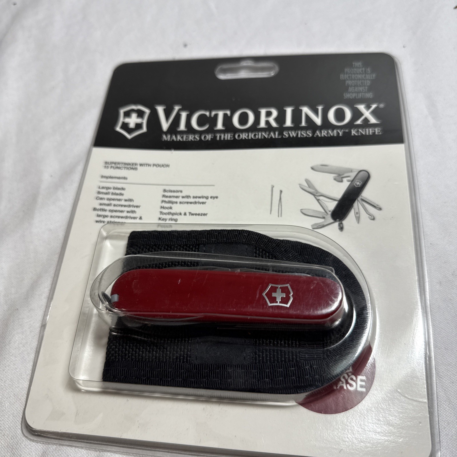 Traveler Victorinox Supertinker With Pouch 15 Functions