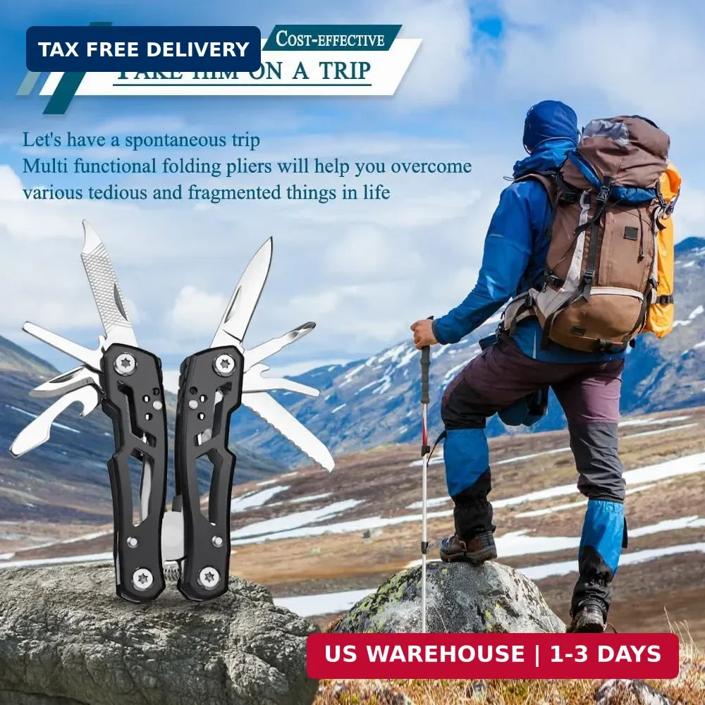 MINI Multitool Pliers, Birthday Christmas Gifts for Men Boyfriend Dad Husband Wo