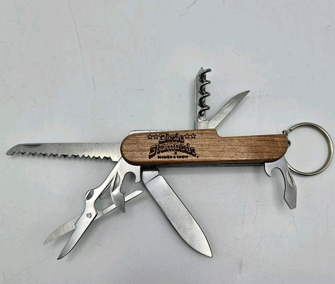 Dixie Stampede Dinner Show Army Knife Multitool, Personalized Name FRANCIS