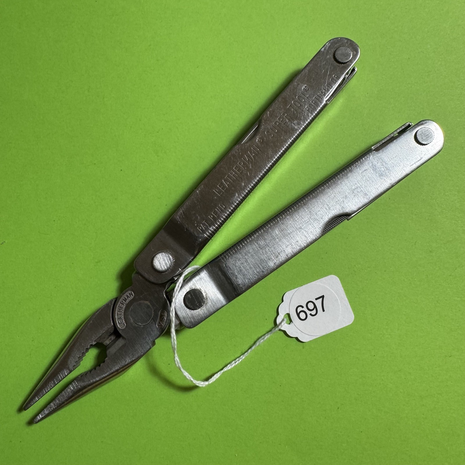 Leatherman Super Tool Plier Multi Tool Pocket Knife Stainless EDC #697