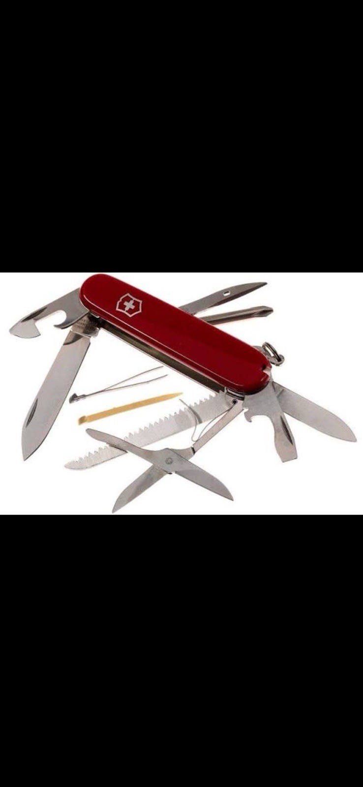 Victorinox Fieldmaster Swiss Army Pocket Knife Multi-Tool 15 Tools Red 91mm