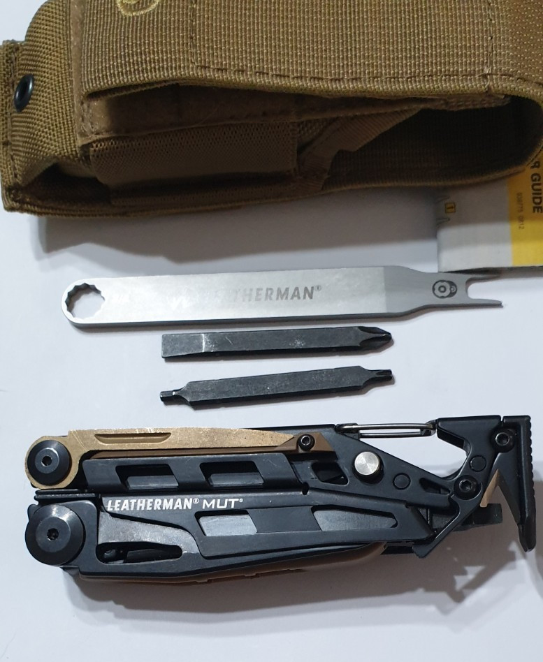 🔥🔥 Leatherman 2013 MUT Multi Tool Military Titanium Clip Retired Rare