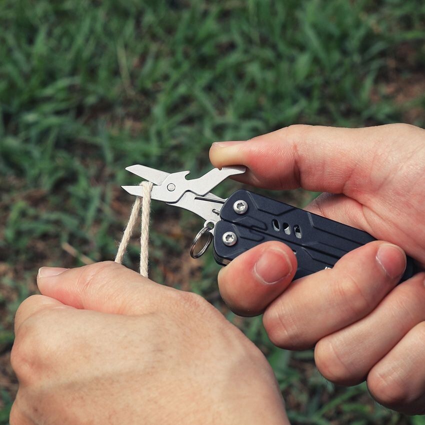 NexTool Mini Sailor Lite Multitool With Aluminum Handles 2.75″ Closed 8 Tools
