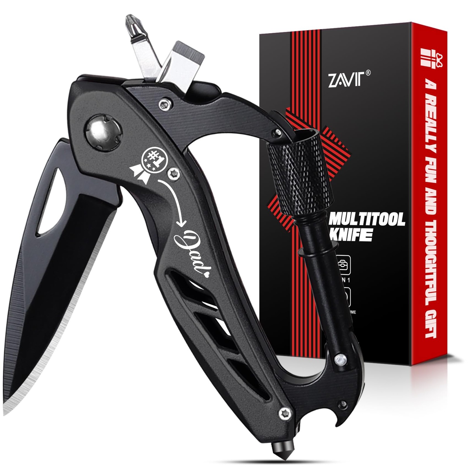 Dad Gifts from Daughter Son, Multitool Dad Gifts, Christmas Dad Gifts, Dad Bi…