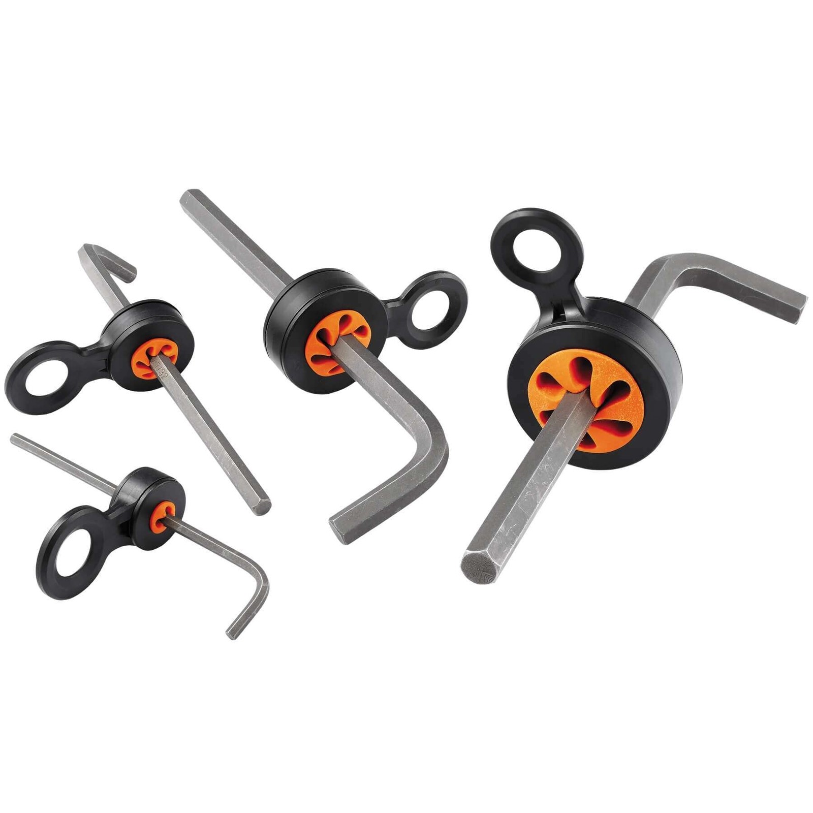 4 PCS Squids 3740 Hand Tool Attachment Slips Black & Orange Variety Pack
