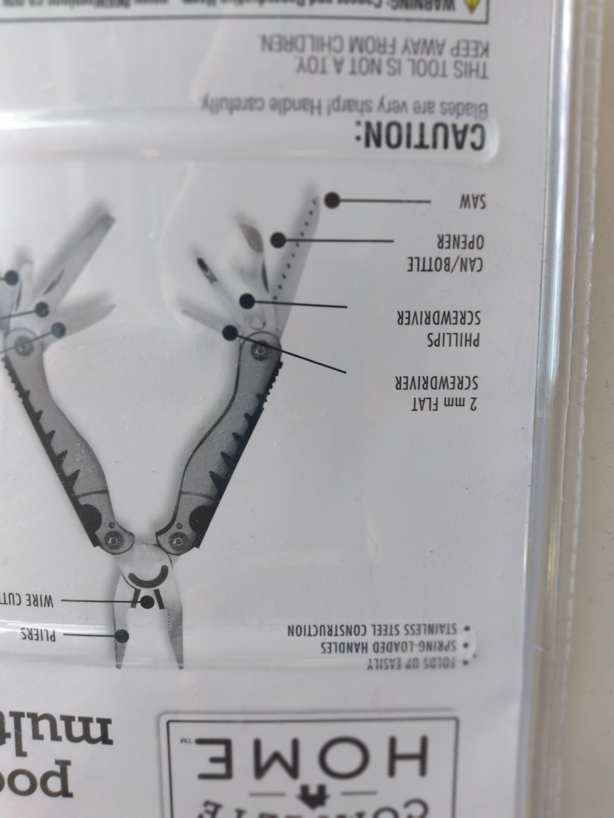 10 IN 1 MULTI TOOL, COMPLETE HOME NEW IN WRAP $8 OR BEST OFFER WINS IT NICE