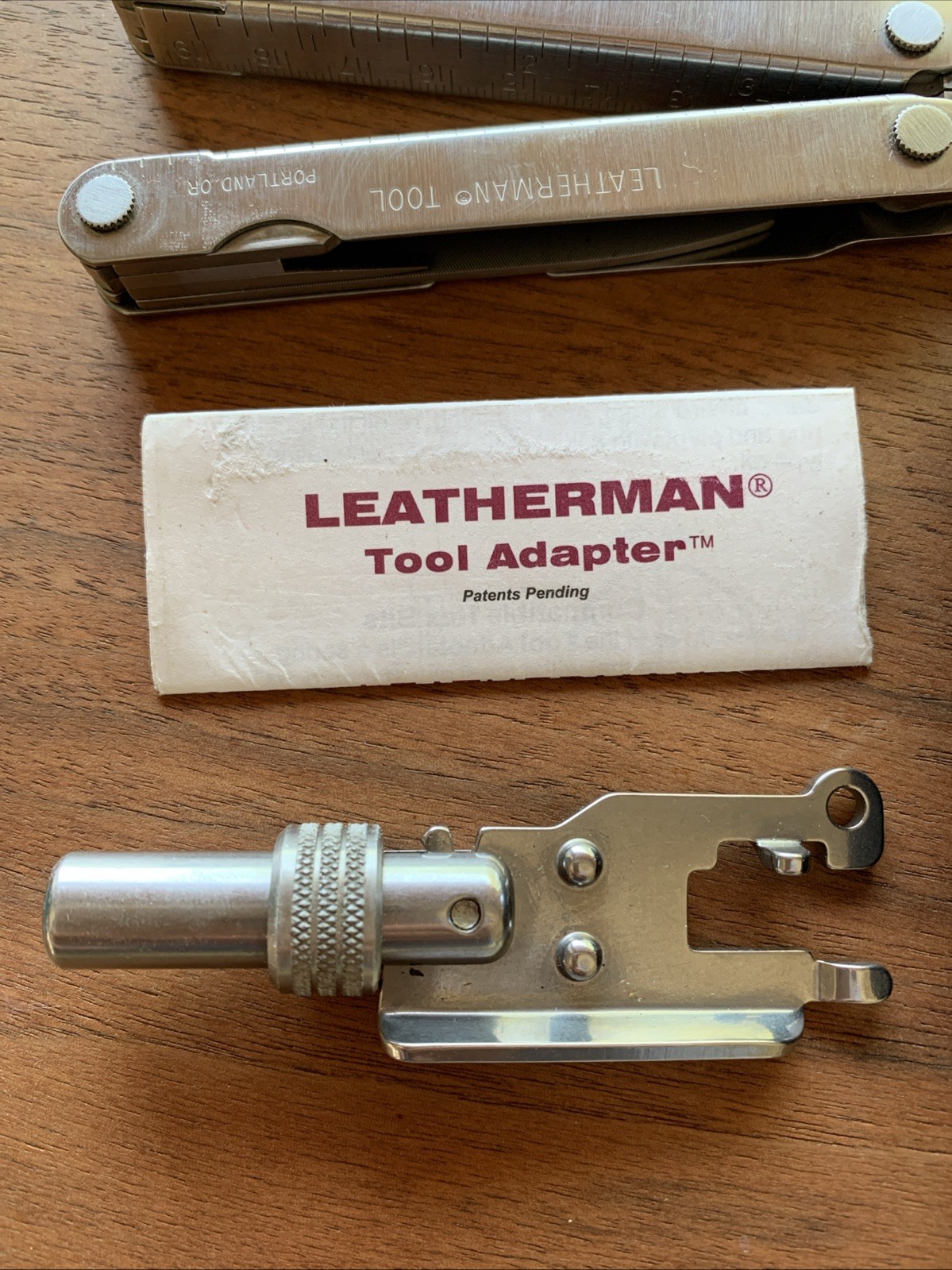 Leatherman PST Multi-Tool Tool Adapter Bits Nylon Sheath USA